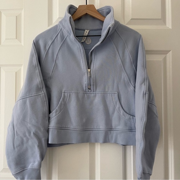 Lululemon Oversized Scuba Funnel-Neck Half Zip - Picture 1 of 4